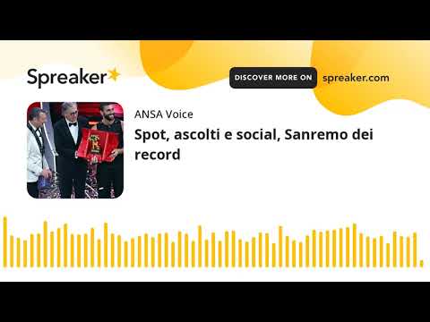 Spot, ascolti e social, Sanremo dei record