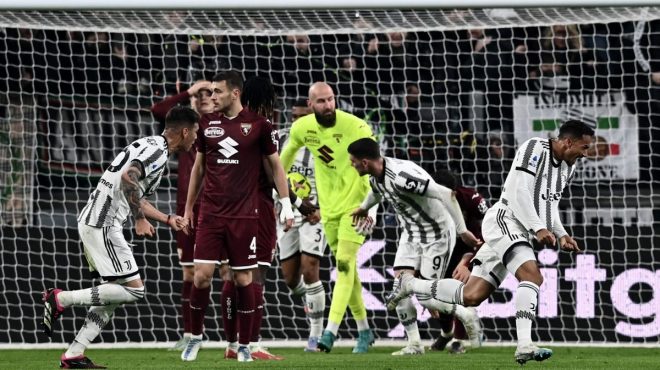 Juventus-Torino 4-2, vittoria bianconera in rimonta