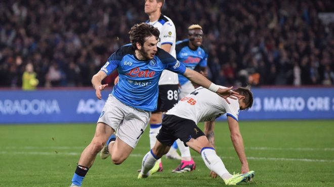 Il Napoli batte l’Atalanta e riprende la marcia scudetto