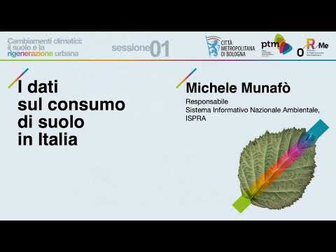 Il consumo di suolo in Italia e in Europa e gli impatti sull’ambiente e l’agricoltura