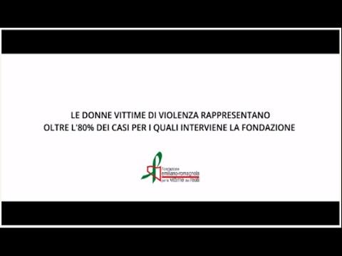 Fondazione emiliano-romagnola per le vittime dei reati – violenza contro le donne