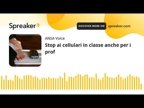 Stop ai cellulari in classe anche per i prof