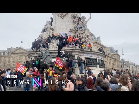 What could pension bill mean for French President Macron? – BBC Newsnight