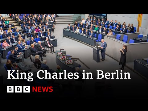 King Charles celebrates UK-Germany ties in historic address to Bundestag – BBC News