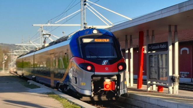 Da oggi solo treni elettrici sulla Reggio Emilia-Sassuolo