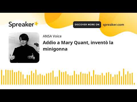 Addio a Mary Quant, inventò la minigonna