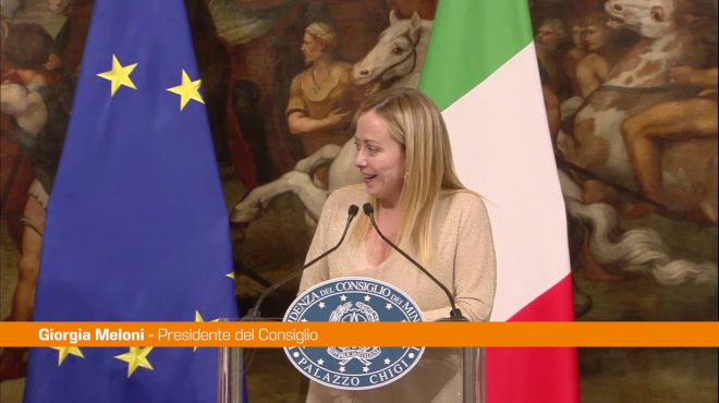 Ue, Meloni “Con Malta visioni comuni su migranti ed energia”