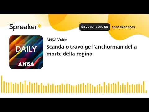 Scandalo travolge l’anchorman della morte della regina