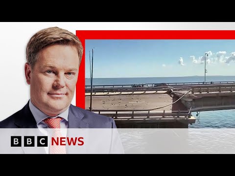 Ukraine war: Vladimir Putin vows response after ‘terrorist’ attack on Crimea bridge – BBC News