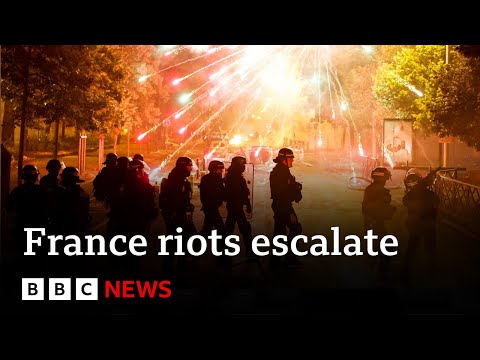 France in crisis as riots escalate – BBC News