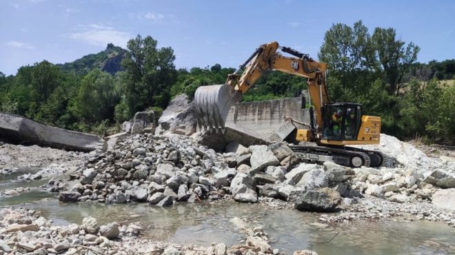 In Emilia-Romagna 80 interventi sui corsi d’acqua esondati