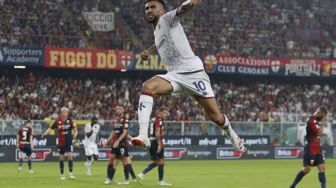 Fiorentina scatenata al Ferraris, Genoa travolto 4-1