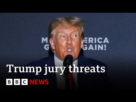 Donald Trump: Jurors threatened over indicting former President in Georgia – BBC News