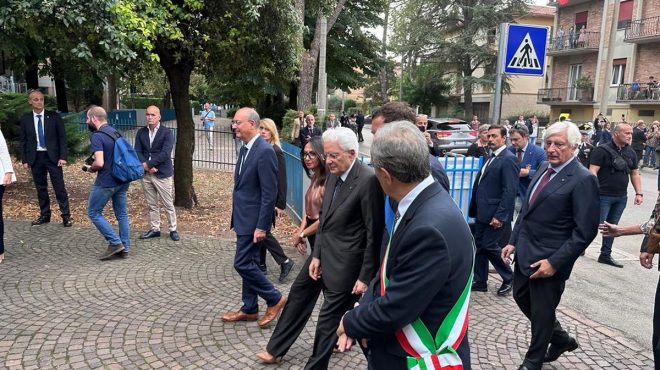 Presidente Mattarella apre anno scolastico alla “Saffi-Alberti” di Forlì