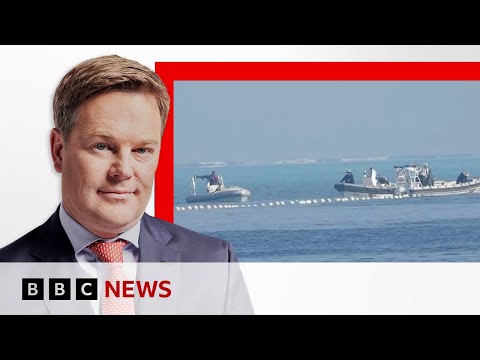 South China Sea: Philippines removes Chinese barrier in contested area – BBC News