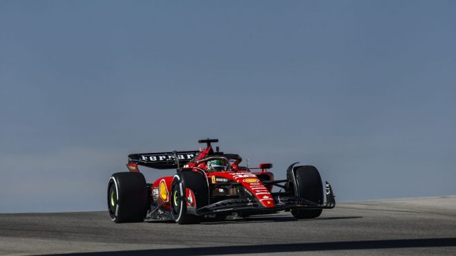 Prima fila tutta Ferrari in Messico, pole Leclerc su Sainz