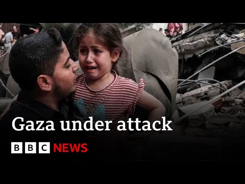 1,400 dead in Gaza airstrikes – the humanitarian crisis  – BBC News