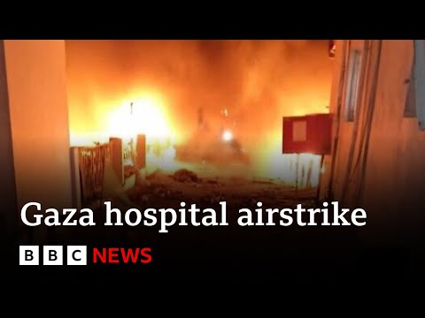 Hundreds dead in airstrike on Gaza hospital – BBC News