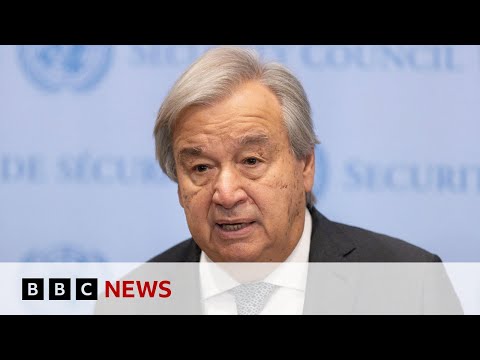 UN chief Antonio Guterres says he ‘clearly condemned Hamas terror’ after Israel reaction – BBC News