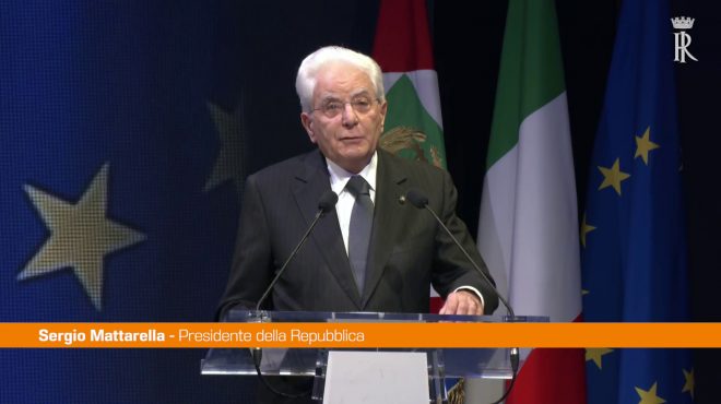 Mattarella “Serve l’impegno di tutti per la piena riuscita del Pnrr”