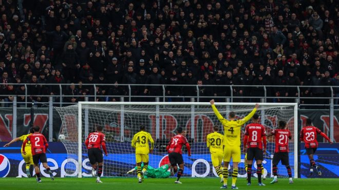 Il Milan cade a San Siro, il Borussia Dortmund vince 3-1