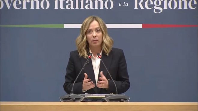 Pnrr, Meloni “Rivederlo non era impossibile”