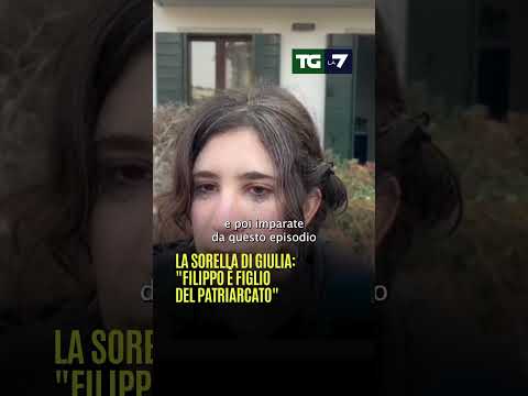 Elena #Cecchettin, la sorella di #Giulia: “#Filippo è figlio del #patriarcato”