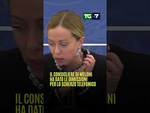 Il consigliere di #Meloni ha dato le dimissioni per lo #scherzo telefonico