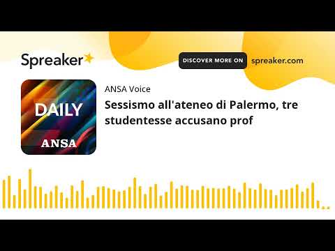 Sessismo all’ateneo di Palermo, tre studentesse accusano prof