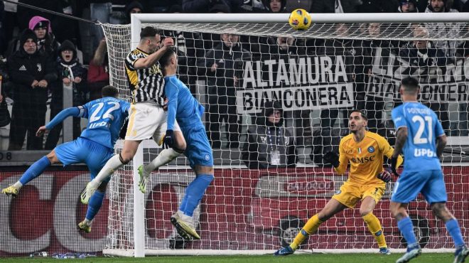 Juventus-Napoli 1-0, decide un gol di Gatti