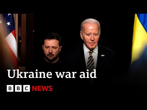 Ukraine’s Zelensky facing US political deadlock over aid | BBC News