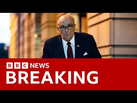 Rudy Giuliani must pay millions over false election claims | BBC News