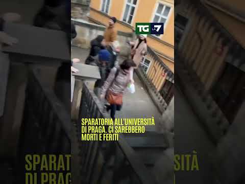 Sparatoria all’#università di #Praga. Ci sarebbero morti e feriti