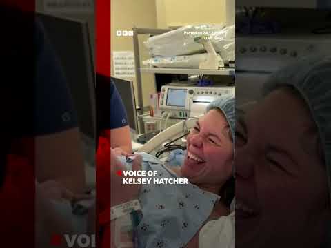 US woman with double womb gives birth to two babies in two days. #Shorts #Alabama #BBCNews