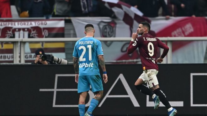 Il Napoli sprofonda a Torino, 3-0 per i granata