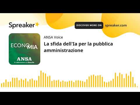 La sfida dell’Ia per la pubblica amministrazione