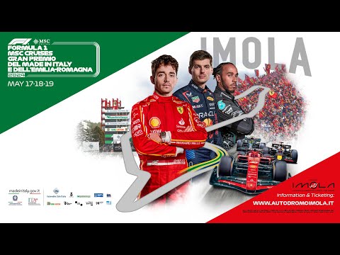 Formula 1 MSC Cruises Gran Premio del Made in Italy e dell’Emilia-Romagna 2024 MAY 17-18-19