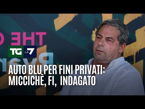 Auto blu per fini privati: Miccichè, FI, indagato