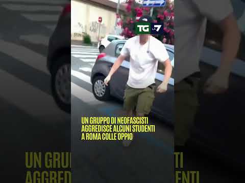 Un gruppo di neofascisti aggredisce alcuni studenti a #Roma colle oppio