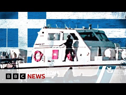 Greek coastguard threw migrants overboard to their deaths, witnesses say | BBC News