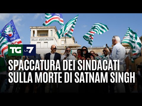 Spaccatura dei sindacati sulla morte di Satnam Singh