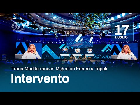 L’intervento del Presidente Meloni al Trans-Mediterranean Migration Forum