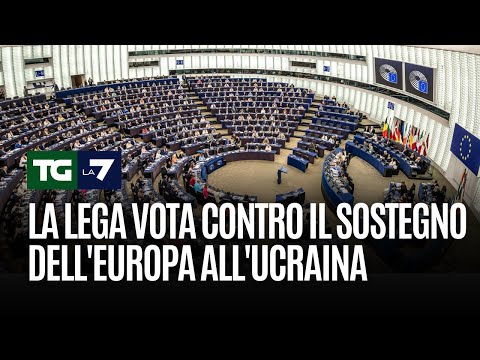 La Lega vota contro il sostegno dell’Europa all’Ucraina