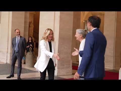 Incontro Meloni – Costa a Palazzo Chigi