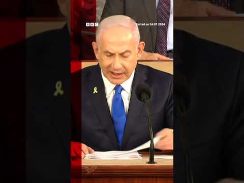 ‘We will win’ Israel’s Netanyahu tells US Congress. #BBCNews