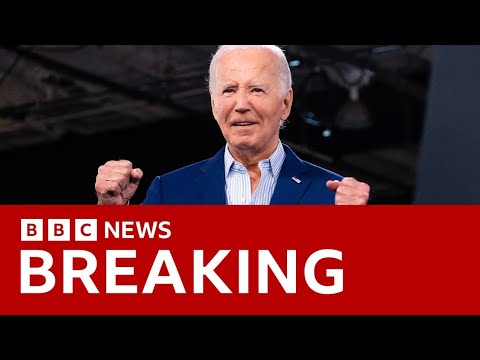 Joe Biden: “No-one is pushing me out” of race for White House | BBC News