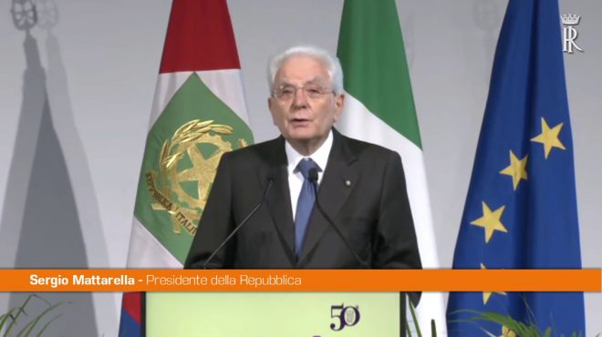 Mattarella “La democrazia non è mai conquistata per sempre”