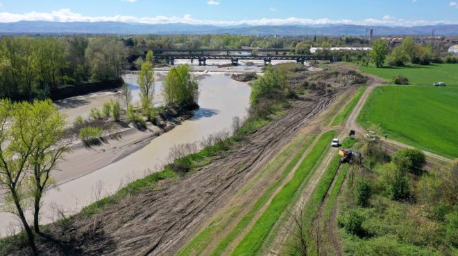 Tra Modena e Reggio lavori per aumentare il volume della cassa di espansione del fiume Secchia