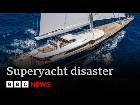 Tech tycoon among 6 missing as freak storm sinks luxury yacht in seconds | BBC News