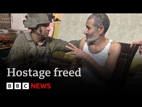 Israeli commandos rescue hostage from tunnel in southern Gaza | BBC News